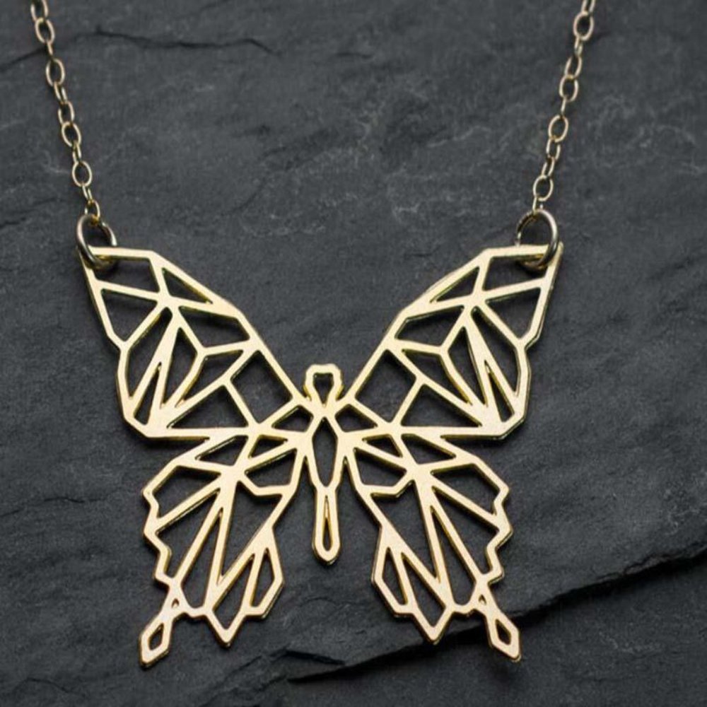 Butterfly Charm Necklace| Butterfly Charm| Butterfly Necklace| Women Necklaces - Picture 3 of 5